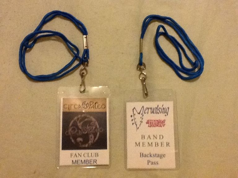 Badge and Lanyard!